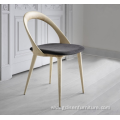 Modern upholstered Hotel Restaurant Wood Ester Dining Chair